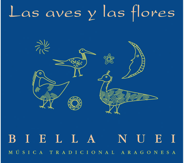 Las aves y las flores.