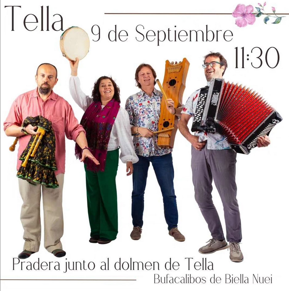 Biella Nuei, Concierto en Tella